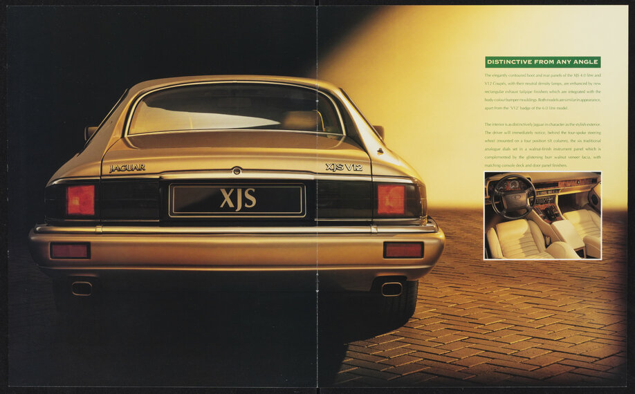 1993.5MY XJS Insignia Interior T210 003