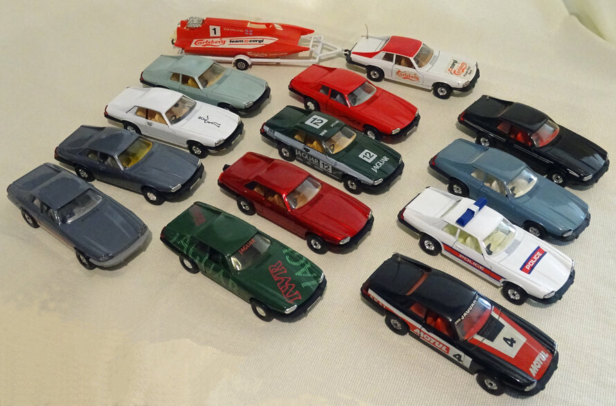Large corgi cars