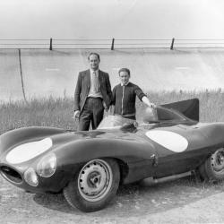 1968 1954 Jaguar D-type Mira Sayer & Dewis A