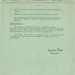 1968 Sayer SWL-024-164 (Internal Memo) #3