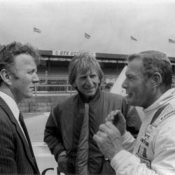 1981 1984. John Watson (middle) drove XJR-5 (behind) at Le Mans 84 with Jim Randle Bob Tullius
