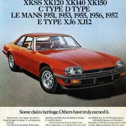 1975 Jaguar XJS Advert