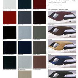1994 Jaguar XJS Colour & Trim Guide JLD 10 04 00 94 1 002
